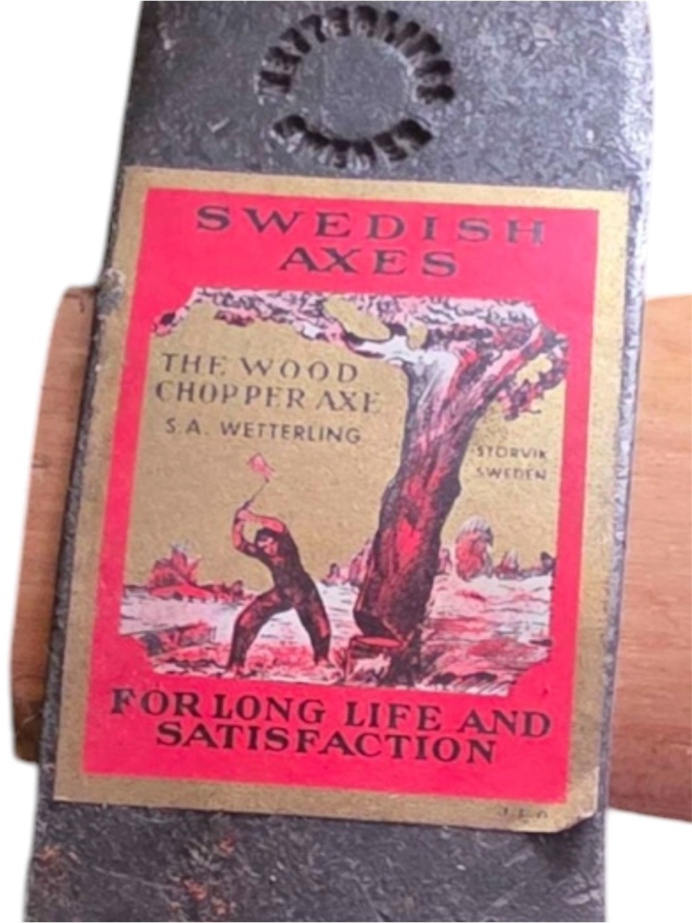 RARE Hudson's Bay Company x Wetterlings Axe Hand-Forged Steel Collector’s Piece - Picture 4 of 10